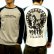 画像1: ＹＯＵＴＯＵ般若長袖ラグランＴシャツ 通販 (1)