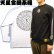 画像1: 天星宮曼荼羅 背中 梵字 長袖Ｔシャツ 梵字タトゥー 刺青デザイン （名入れ刺繍可） Tシャツの袖にデザイン 通販 和柄服 (1)