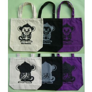 画像: キャンバス トートバッグ サル キャラクターグッズ メンズ レディース