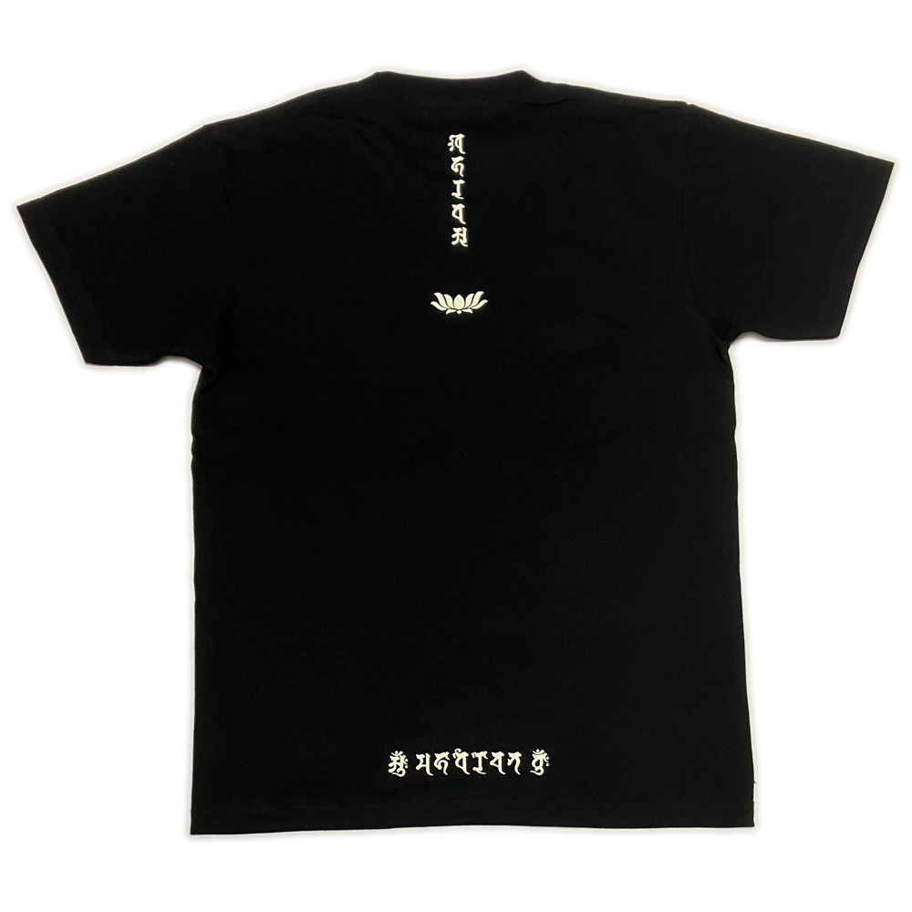 画像2: 梵字Tシャツ 大日三昧 梵字ブランド マハースカ 梵字プリント 梵字デザイン 梵字刺青
